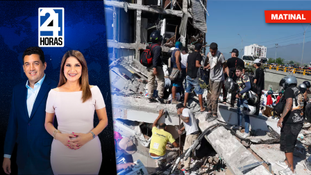 Revise las noticias más destacadas de Ecuador en nuestro Noticiero 24 Horas Emisión Matinal del martes 11 de agosto del 2026. Con Liz Valarezo y Milton Pérez.