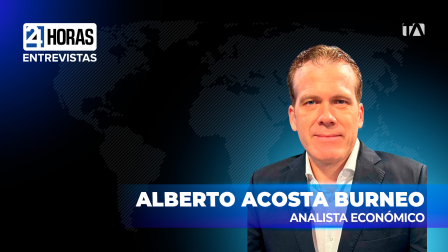 "La única manera de un crecimiento más rápido es vía cambios de fondos estructurales que no se producen de la noche a la mañana", indicó, Alberto Acosta, analistas económico, sobre la situación económica del país.