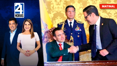 Revise las noticias más destacadas de Ecuador en nuestro Noticiero 24 Horas Emisión Matinal del miércoles 12 de agosto del 2026. Con Liz Valarezo y Milton Pérez.