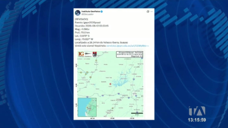Expertos del organismo técnico aclararon que los movimientos registrados corresponden a la actividad sísmica habitual y normal en el territorio ecuatoriano. Un reportaje de Ericka Vera