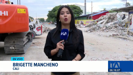 Rescatistas y 170 voluntarios trabajaron hasta las 04:00 AM buscando sobrevivientes y víctimas. Los Topos de México son parte de los equipos internacionales que colaboran con las labores de rescate. Al momento, en Cali, se reportan más de 800 edificaciones con daños.  Un reporte de Brigette Mancheno
