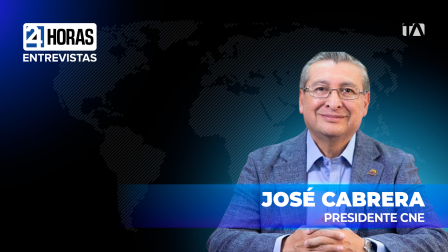 "Tenemos 5 756 candidatos inscritos de unos 60 000 que se inscriben según los procesos anteriores", señaló José Cabrera, presidente del CNE, sobre las elecciones seccionales.