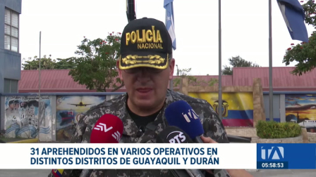 La Policía Nacional ejecutó operativos simultáneos en la Zona 8 logrando la neutralización de una estructura criminal de extorsionadores. Un reportaje de Jazmín Solís