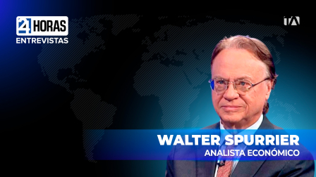 "El empleo no ha estado mejorando. Hay ciertos problemas con las estadísticas de empleo porque el INEC no tiene suficiente personal para tener una muestra grande todos los meses", dice Walter Spurrier, analista económico, sobre el crecimiento económico en Ecuador.