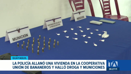 Una intervención policial ejecutada en el sur de Guayaquil permitió la captura de dos mujeres vinculadas a organizaciones criminales. Un reportaje de Jazmín Solís