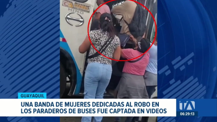 Las mujeres aprovechaban las aglomeraciones en la Entrada de la 8 al momento en que los usuarios abordan el transporte público para robar. Un reportaje de Paula Kuhn
