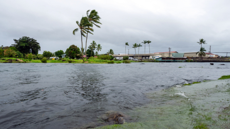 La tormenta tropical Lala se transformó en un hucaracán categoría 1.