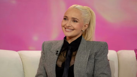 Hayden Panettiere en un programa de televisión, el 24 de septiembre de 2024