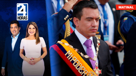 Revise las noticias más destacadas de Ecuador en nuestro Noticiero 24 Horas Emisión Matinal del lunes 17 de agosto del 2026. Con Liz Valarezo y Milton Pérez.
