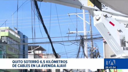 Los trabajos de retiro y cableado subterráneo ya están en marcha en los sectores de la Ajaví, El Inca y Cotocollao. Un reportaje de Juan Miguel Rodríguez