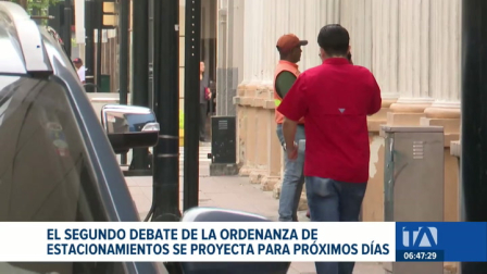 En los próximos días se tramitará la propuesta normativa para el uso y control de espacios de estacionamiento público en Guayaquil. Un reportaje de Jazmín Solís