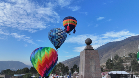 El Festival del Globo 2026 será del 20 al 23 de agosto en la Mitad del Mundo.