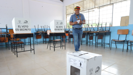 Elección de Vocales de la Junta Parroquial Rural Shuar Pastaza de la provincia de Pastaza.
