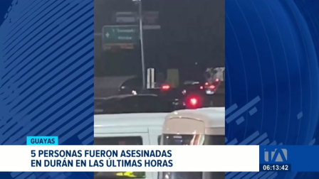 Cinco personas fueron asesinadas a plena luz del día en los exteriores de la Terminal Terrestre de Durán, generando conmoción. Un reportaje de Paula Kuhn
