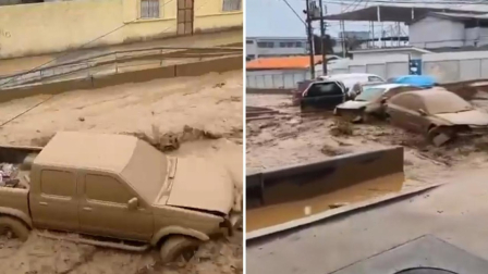 Chile declara estado de catástrofe por un fuerte aluvión en el norte