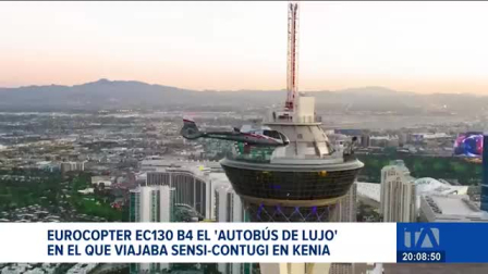 Conocido como el autobús de lujo del aire, el helicóptero es considerado moderno y versátil, aunque representa un desafío técnico para los pilotos ante ráfagas de viento. Un reportaje de Belén Merizalde