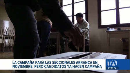 Aunque el periodo oficial de propaganda está normado, ya se evidencian actos de precampaña en todo el país. Un reportaje de Belén Merizalde