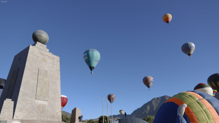 Todo lo que debes saber del Festival de Globos en la Mitad del Mundo este fin de semana
