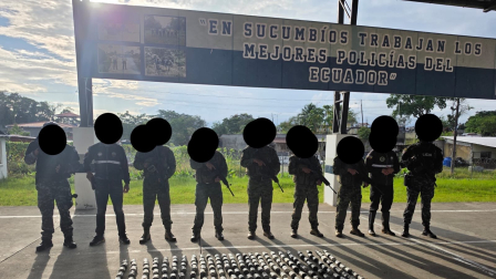 Incautan 300 explosivos de los 'Comandos de la Frontera' cerca de la frontera con Colombia.