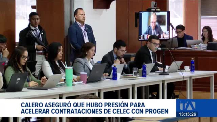 El documento de 43 páginas de Fabián Calero señala supuestas presiones e irregularidades en la contratación de emergencia durante la crisis eléctrica. Un reportaje de Fausto Yépez