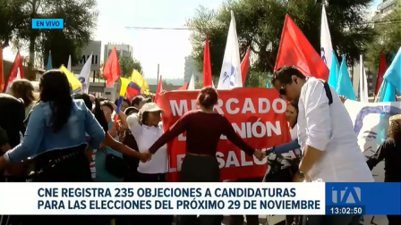 El proceso de validación de postulantes para los comicios seccionales avanza a nivel nacional. El CNE recepta y tramita las impugnaciones. Un reporte de Gustavo Jaramillo
