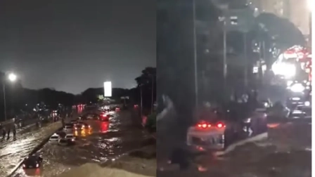 Fuertes inundaciones en Caracas dejan fallecidos