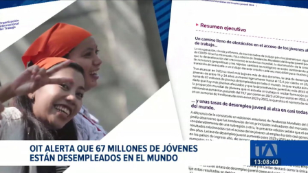 Un informe indica que existen 67 millones de jóvenes desempleados en el mundo. Además, concluye que los avances tecnológicos reconfiguran el mercado laboral. Un reportaje de Belén Merizalde
