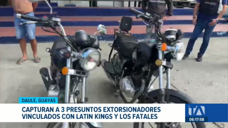 Las operativos permitieron la aprehensión de varios sospechosos, entre ellos tres presuntos integrantes de estructuras criminales. Un reportaje de Camila Guevara