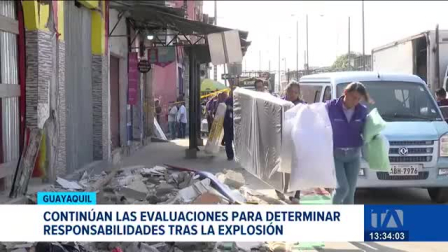 Una fuga de gas en un establecimiento comercial provocó una onda expansiva que generó afectaciones en las viviendas de 10 familias del noroeste. Un reportaje de Ricardo Cruzatty