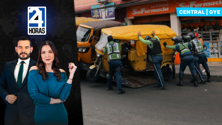 Revise las noticias más destacadas de Guayaquil en la Emisión Central del Noticiero 24 Horas de este lunes 24 de agosto del 2026. Con Carlos Sacoto y Valerie Villalva.