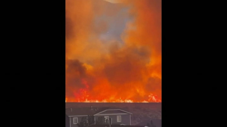 Las autoridades de Nevada instan a decenas de miles de personas a evacuar y ordenan que las escuelas permanezcan cerradas, mientras un incendio forestal que se propaga rápidamente, avivado por el viento, se acerca a la ciudad de Reno, en el oeste de Estados Unidos.