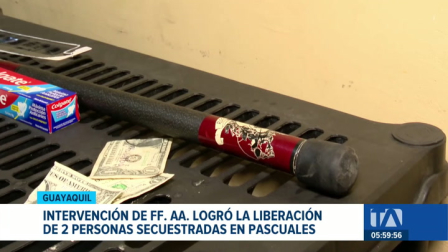 El procedimiento militar desplegado en el noroeste de Guayaquil permitió rescatar a las víctimas, los captores exigían USD 150 mil para dejarlas en libertad. Un reportaje de Paula Kuhn