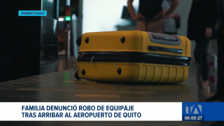 Los afectados reportaron la sustracción de sus maletas al trasladarse desde la terminal aérea. La Policía Nacional investiga los hechos. Un reportaje de Juan Miguel Rodríguez