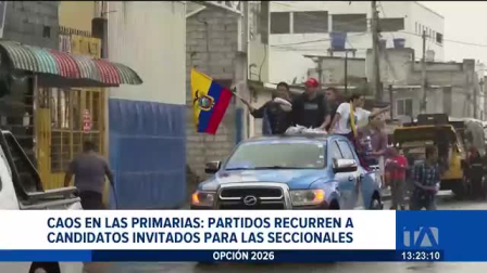 Las elecciones internas de las organizaciones políticas quedaron inconclusas en varios casos, dando paso a la inscripción de figuras invitadas. Para consultar información y cronogramas, se puede visitar el portal del Consejo Nacional Electoral.
Un reportaje de Belén Merizalde