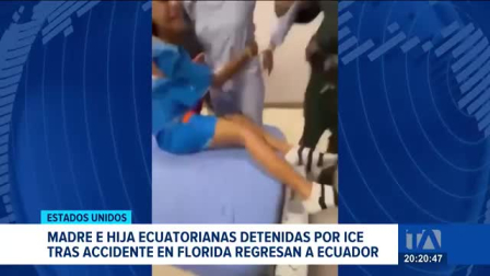 Las compatriotas sobrevivieron a un siniestro de tránsito y fueron aprehendidas en medio de un récord de 46 mil detenciones migratorias durante julio. Un reportaje de Estefanía Vaca