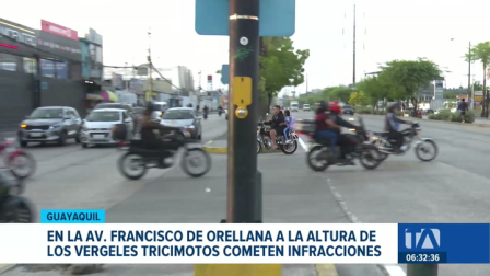 Ciudadanos cuestionan la persistencia de infracciones de tránsito en distintos puntos de la ciudad por parte de las tricimotos. Un reportaje de Ever Moreira