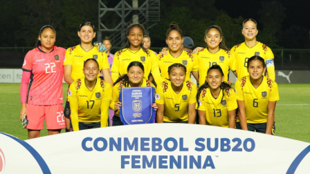 La Selección ecuatoriana Sub 20 femenina venció a Argentina, en la jornada del jueves 19 de febrero de 2026.
