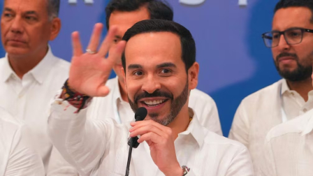 El presidente de Colombia, Abelardo De La Espriella, durante un evento en Colombia.