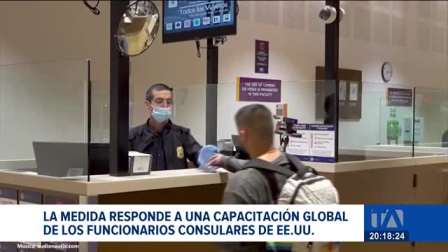 Las autoridades estadounidenses revisarán las solicitudes vigentes en su territorio y pausaron temporalmente la emisión de visados de inmigrante. Un reportaje de Astrid Singre