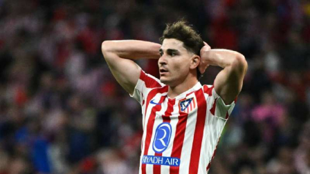 El delantero argentino Julián Álvarez seguirá en el Atlético de Madrid.