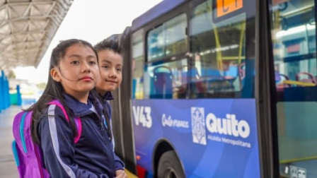 Así funcionarán las 5 rutas escolares del Trolebús y la Ecovía en Quito
