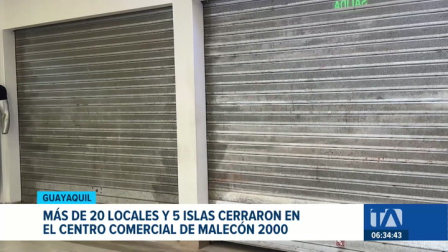 Dos de los puntos turísticos y gastronómicos más representativos de Guayaquil enfrentan una baja en la actividad comercial, lo que causa el cierre de estos negocios. Un reportaje de Camila Guevara
