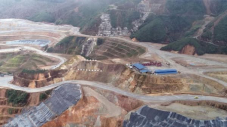 La mina de cobre Mirador es una de las más grandes de Ecuador.
