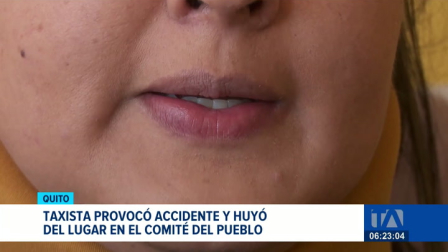 El siniestro ocurrió tras una maniobra imprudente, la víctima sufrió lesiones que le generaron una incapacidad médica de 25 días. Un reportaje de Gustavo Jaramillo