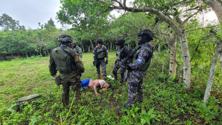 El Bloque de seguridad capturó a alias 'Munrra'