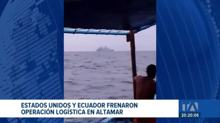 La maniobra conjunta sacó de circulación un barco abastecedor de combustible que operaba en aguas internacionales del Pacífico Oriental. Un reportaje de Catalina García