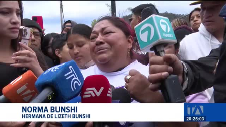 La diligencia prevista para este domingo dentro del proceso por el hallazgo sin vida de la joven en el río Machángara no pudo llevarse a cabo. Un reportaje de Brigette Mancheno