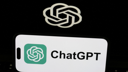 Foto ilustrada del logo de ChatGPT.