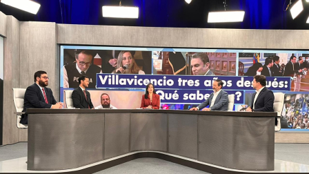 Un panel de expertos analiza lo que se sabe del crimen de Fernando Villavicencio.