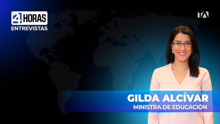 “Hemos bajado y ya tenemos alrededor del 1% de deserción escolar”, dice Gilda Alcívar, ministra de Educación, sobre el regreso a clases en la Sierra y Amazonía.